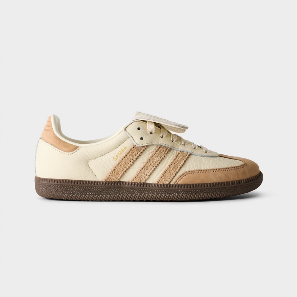 Adidas Samba in Cream and Brown
